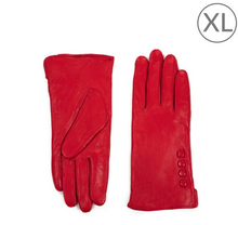 Laden Sie das Bild in den Galerie-Viewer, Echtleder-Handschuhe in Rot
