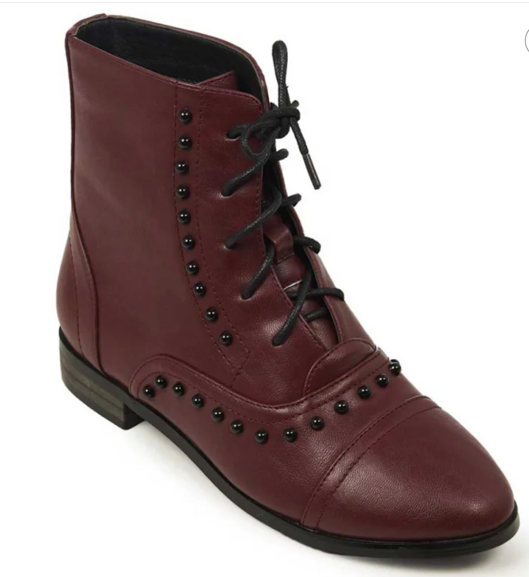 Retro Schnürstiefeletten Magic Carpet,