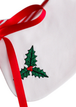 Laden Sie das Bild in den Galerie-Viewer, Kragen Holly, Weiss-Rot
