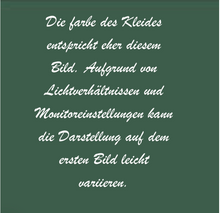 Laden Sie das Bild in den Galerie-Viewer, Swingkleid D'Laine Gabardine,  British Green ( Tannengrün) Gabardine
