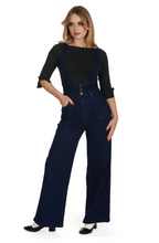 Laden Sie das Bild in den Galerie-Viewer, Jeanshose Day Trousers mit abnehmbaren Trägern, Denim, Plus Size
