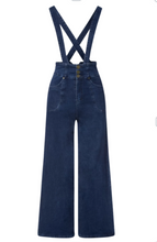 Laden Sie das Bild in den Galerie-Viewer, Jeanshose Day Trousers mit abnehmbaren Trägern, Denim, Plus Size
