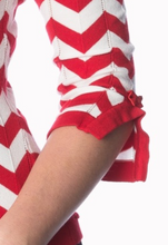 Laden Sie das Bild in den Galerie-Viewer, Eleganter Pulli, Red Vaniia, Schwarz-Weiß
