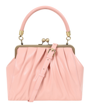 Laden Sie das Bild in den Galerie-Viewer, Vintage Tasche mit Schultergurt , Scarlett Frame , Rosa
