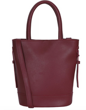 Laden Sie das Bild in den Galerie-Viewer, Handtasche Alex Bucket, Bordeaux
