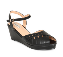 Laden Sie das Bild in den Galerie-Viewer, Retro Schuhe Sunny Daze, Schwarz
