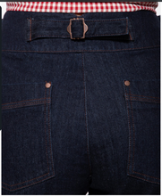 Laden Sie das Bild in den Galerie-Viewer, Josie Denim Shorts, Dark Blue- Wash
