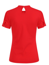Laden Sie das Bild in den Galerie-Viewer, Schluppen Shirt, Sandy Loves Danny, Rot
