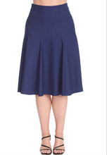 Laden Sie das Bild in den Galerie-Viewer, Swingrock Carol Classic Panel, Navy, Plus Size
