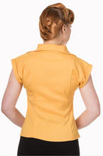 Laden Sie das Bild in den Galerie-Viewer, Bluse Dream Master, Senf
