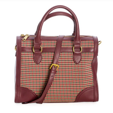 Laden Sie das Bild in den Galerie-Viewer, Henkeltasche Uptown Girl, Braun-Bordeaux
