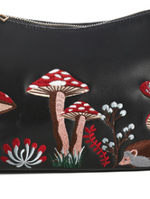 Laden Sie das Bild in den Galerie-Viewer, Tasche Woodland Hippie Vibes, schwarz
