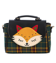 Laden Sie das Bild in den Galerie-Viewer, Handtasche Scandi Fox mit gesticktem Fuchs-Motiv
