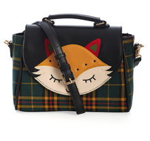 Laden Sie das Bild in den Galerie-Viewer, Handtasche Scandi Fox mit gesticktem Fuchs-Motiv
