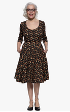 Laden Sie das Bild in den Galerie-Viewer, Swingkleid Autumn 50's
