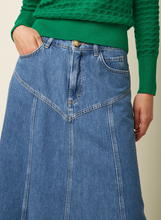 Laden Sie das Bild in den Galerie-Viewer, Jeansrock Dolly, Denim
