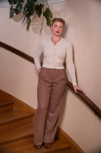 Laden Sie das Bild in den Galerie-Viewer, The Great Grandpa Pants – Rust &amp; Tan Wool Tweed
