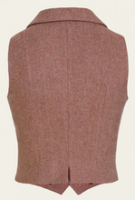 Laden Sie das Bild in den Galerie-Viewer, The Watchmaker’s Waistcoat – Rust &amp; Tan Wool Tweed
