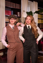 Laden Sie das Bild in den Galerie-Viewer, The Watchmaker’s Waistcoat – Rust &amp; Tan Wool Tweed
