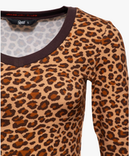 Laden Sie das Bild in den Galerie-Viewer, Damen Langarmshirt „Hear Me Roar“, Leo
