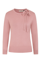 Laden Sie das Bild in den Galerie-Viewer, Pullover Bella Bow 40's, Rosa
