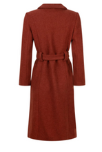 Laden Sie das Bild in den Galerie-Viewer, Wollmantel Dahlia Coat Boiled Wool – Terra
