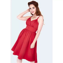 Laden Sie das Bild in den Galerie-Viewer, Adjustable Strap Dress, rot
