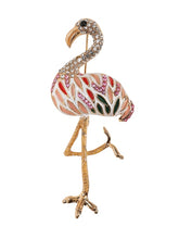 Laden Sie das Bild in den Galerie-Viewer, Brosche Sassy Flamingo
