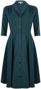 Swingkleid D'Laine, petrol