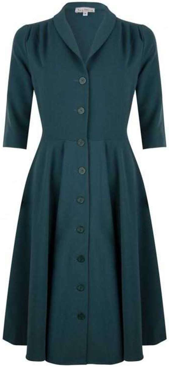 Swingkleid D'Laine, petrol