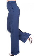 Laden Sie das Bild in den Galerie-Viewer, Hose Party On, Navy, Plus Size
